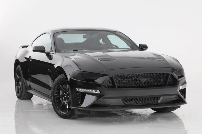 Smoke Headlight Cover <br>18-22 Ford Mustang