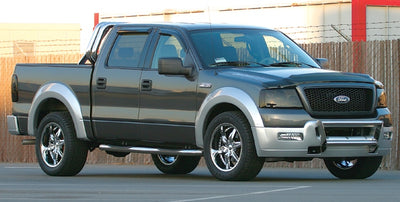 2 Pc Smoke Headlight Cover <br>04-06 Ford F-150