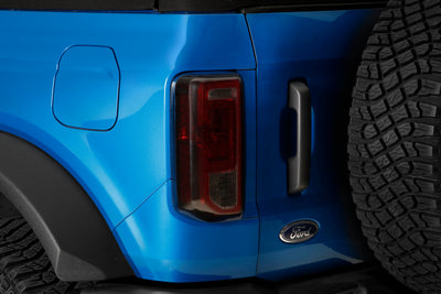 3 Pc Carbon Fiber Look Rear Black Out Kit <br>19-24 Ford Bronco