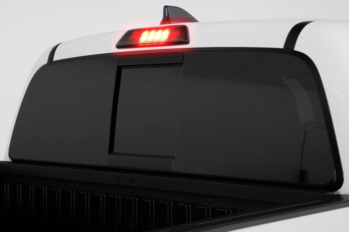 1 Pc Carbon Fiber Look Third Brakelight Cover <br>16-23 Toyota Tacoma
