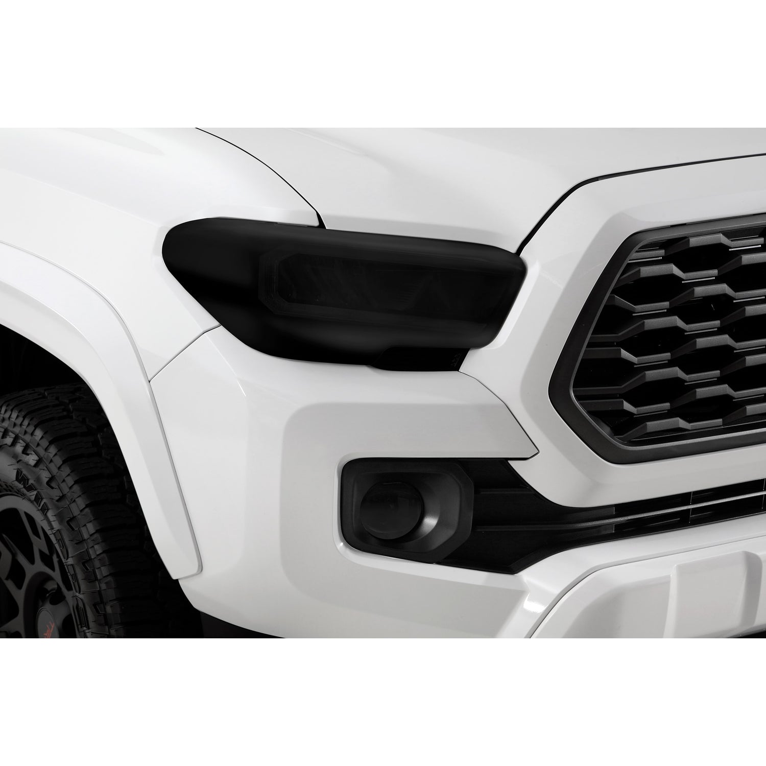 2 Pc Smoke Headlight Cover <br>16-23 Toyota Tacoma
