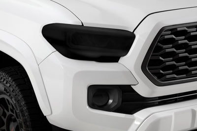 2 Pc Smoke Headlight Cover <br>16-23 Toyota Tacoma