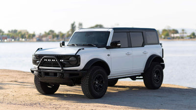 4 Pc Smoke Headlight Cover Kit <br>19-24 Ford Bronco