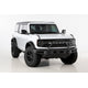 4 Pc Carbon Fiber Look Headlight Cover Kit <br>19-24 Ford Bronco