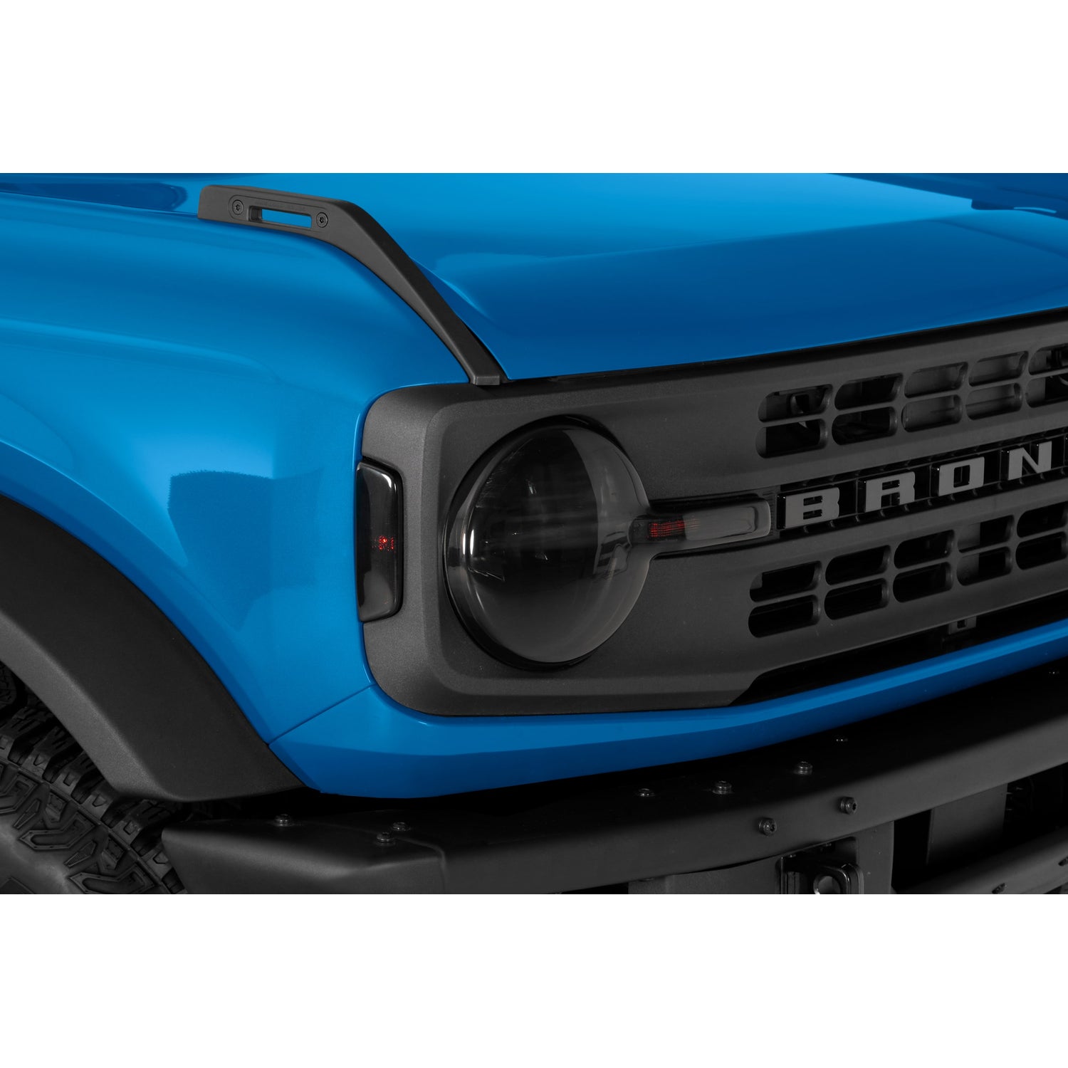 4 Pc Smoke Headlight Cover Kit <br>19-24 Ford Bronco