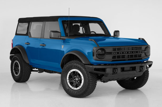4 Pc Smoke Headlight Cover Kit <br>19-24 Ford Bronco