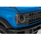 4 Pc Carbon Fiber Look Headlight Cover Kit <br>19-24 Ford Bronco