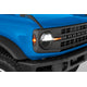 4 Pc Carbon Fiber Look Headlight Cover Kit <br>19-24 Ford Bronco