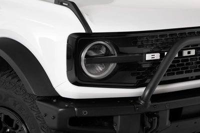 4 Pc Smoke Front Daytime Running Light Cover Kit <br>21-24 Ford Bronco