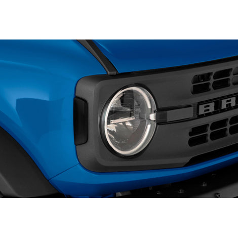4 Pc Smoke Front Daytime Running Light Cover Kit <br>21-24 Ford Bronco