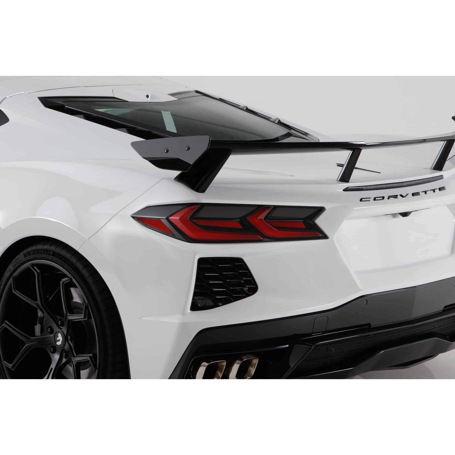 4 Pc Smoke Taillight Lens Cover Set <br>20-24 Chevy Corvette