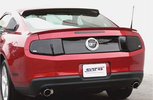 2 Pc Smoke Taillight Cover <br>10-12 Ford Mustang