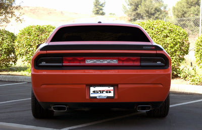 2 Pc Smoke Taillight Cover <br>08-14 Dodge Challenger