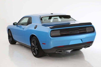 1 Pc Carbon Fiber Look Black Out Panel <br>15-23 Dodge Challenger