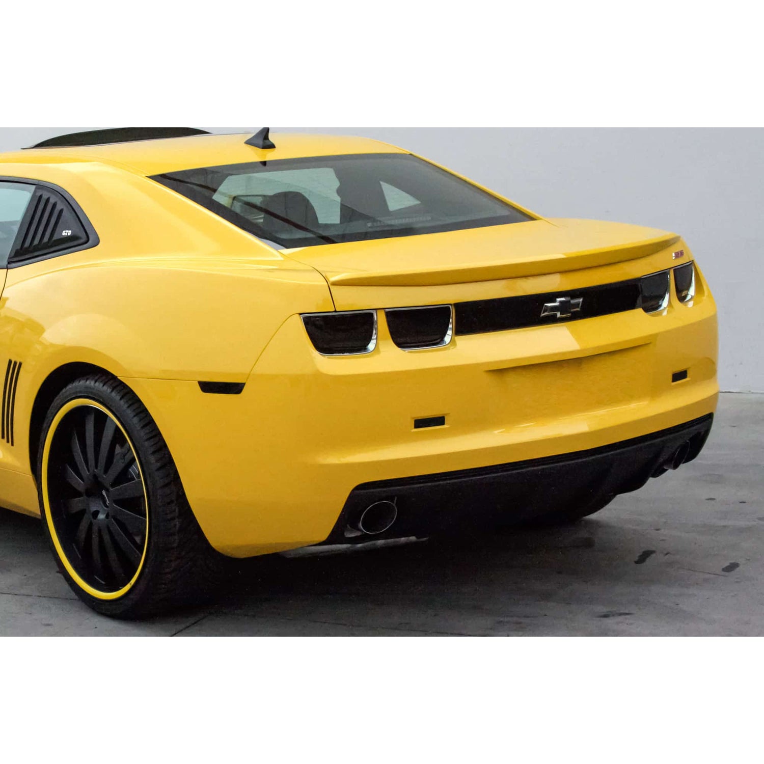 1 Pc Carbon Fiber Bow Tie Cut Out Black Out Panel <br>10-13 Chevy Camaro