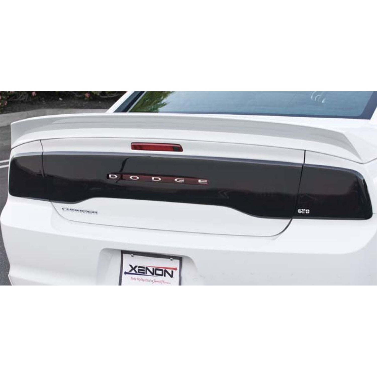 1 Pc Smoke Cut Out Black Out Panel <br>11-14 Dodge Charger