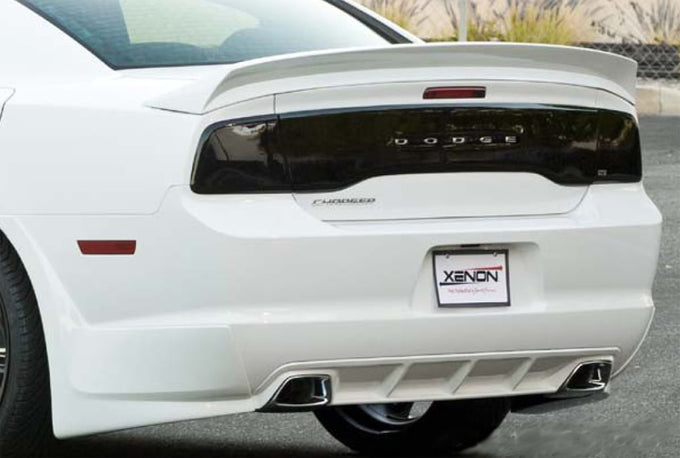 1 Pc Smoke Cut Out Black Out Panel <br>11-14 Dodge Charger
