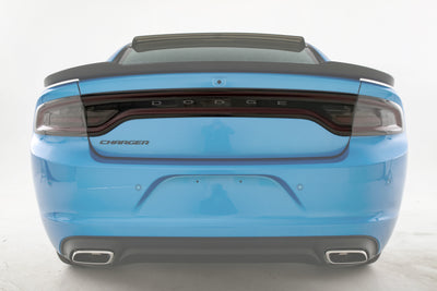 1 Pc Carbon Fiber Look Black Out Panel <br>15-23 Dodge Charger