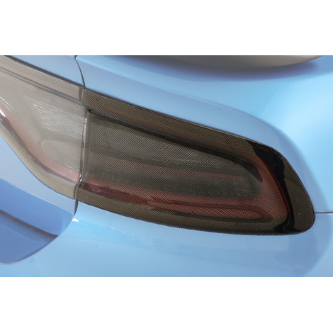 2 Pc Carbon Fiber Look Taillight Cover <br>15-23 Dodge Charger