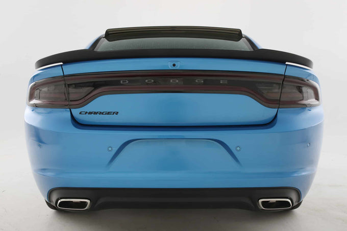 3 Pc Carbon Fiber Look Black Out Panel <br>15-23 Dodge Charger