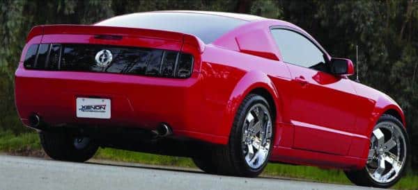 Carbon Fiber Look Blackout Panel <br>05-09 Ford Mustang