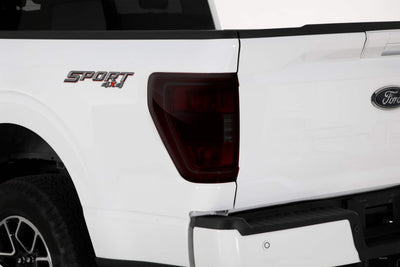 2 Pc Smoke Taillight Cover <br>19-23 Ford F-150