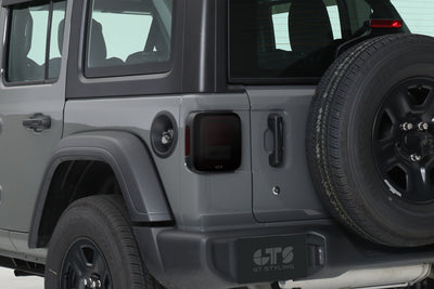 2 Pc Smoke Taillight Cover <br>19-23 Jeep Wrangler