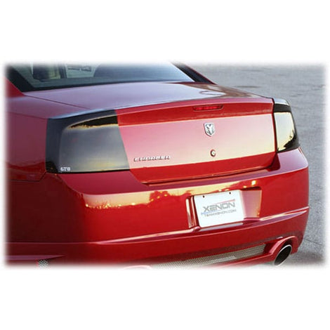 2 Pc Smoke Taillight Cover <br>06-08 Dodge Charger