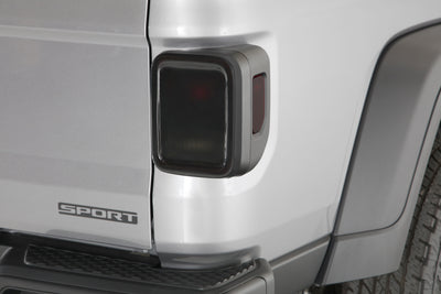 2 Pc Smoke Taillight Cover <br>20-23 Jeep Gladiator