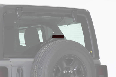 1 Pc Carbon Fiber Look Third Brake Light Cover <br>19-23 Jeep Wrangler