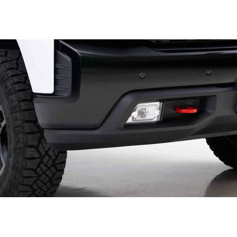 2 Pc Clear Fog Light Covers <br>19-22 Chevy Silverado 1500