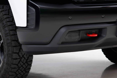 2 Pc Carbon Fiber Look Fog Light Covers <br>19-22 Chevy Silverado 1500