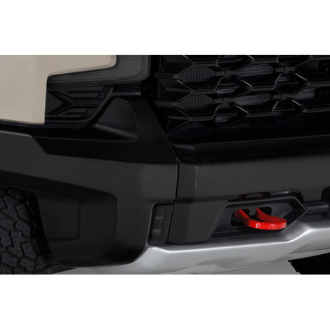 2 Pc Carbon Fiber Look Fog Light Covers <br>22-24 Chevy Silverado 1500