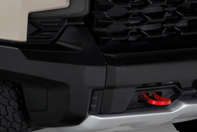 2 Pc Carbon Fiber Look Fog Light Covers <br>22-24 Chevy Silverado 1500