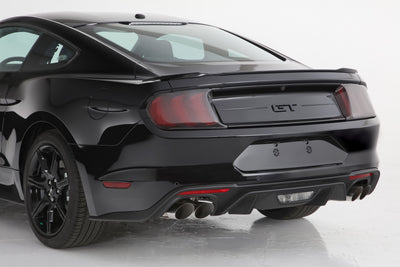 2 Pc Carbon Fiber Look Finish Taillight Cover <br>15-23 Ford Mustang