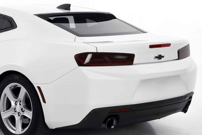 2 Pc Carbon Fiber Look Taillight Cover <br>16-18 Chevy Camaro