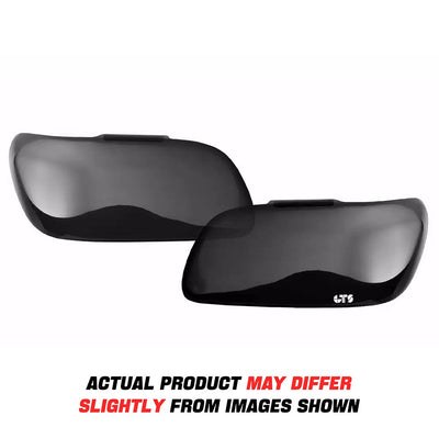 2 Pc Smoke Headlight Cover <br>22-24 Chevy Silverado 1500