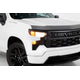 2 Pc Carbon Fiber Look Headlight Cover <br>22-24 Chevy Silverado 1500