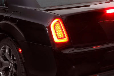 2 Pc Smoke Taillight Cover <br>15-23 Chrysler 300