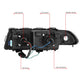 Chrome Housing LED U-Halo Projector Headlight <br>95-01 BMW E38 740i 740iL 750iL