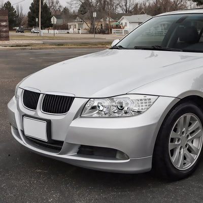 3D Halo LED Projector Switchback Headlights <br>05-08 BMW 323I 325I 328I
