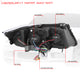 3D LED DRL Switchback Projector Headlights <br> 09-12 BMW 323i 325i 328i 335i 335d
