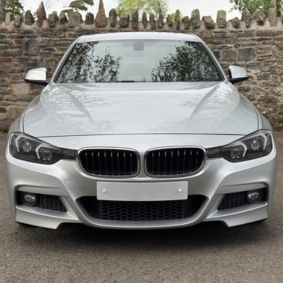 LED Switchback Projector Black Headlight <br>12-15 BMW 320i 328d 328i 335i Sedan