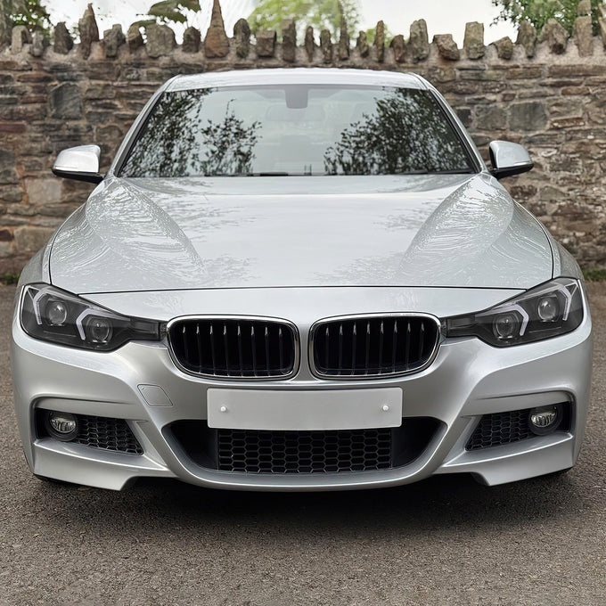 LED Switchback Projector Black Headlight <br>12-15 BMW 320i 328d 328i 335i Sedan