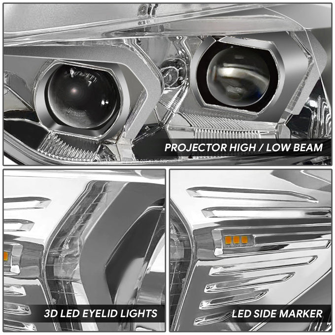 LED Switchback Projector Headlight <br>12-15 BMW F30 320i 328d 328i 335i Sedan