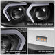 LED Switchback Projector Black Headlight <br>07-12 BMW 328i 335i 4-Door Sedan