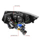 LED Switchback Projector Black Headlight <br>07-12 BMW 328i 335i 4-Door Sedan