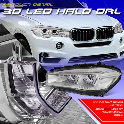 Start-Up LED DRL Sequential Projector Headlights <br> 14-18 BMW X5