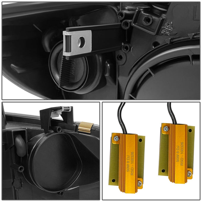 3D Halo LED Projector Headlights <br>14-16 BMW 428I, 17-20 430I, 440I