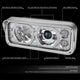 LED Halo Ring DRL Projector Headlights <br> 18-23 Volvo VNL 300 400 740 760 860 VNR 400